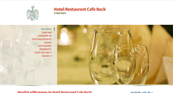 Desktop Screenshot of hotel-buck.de
